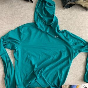 Nike light running compression hoodie